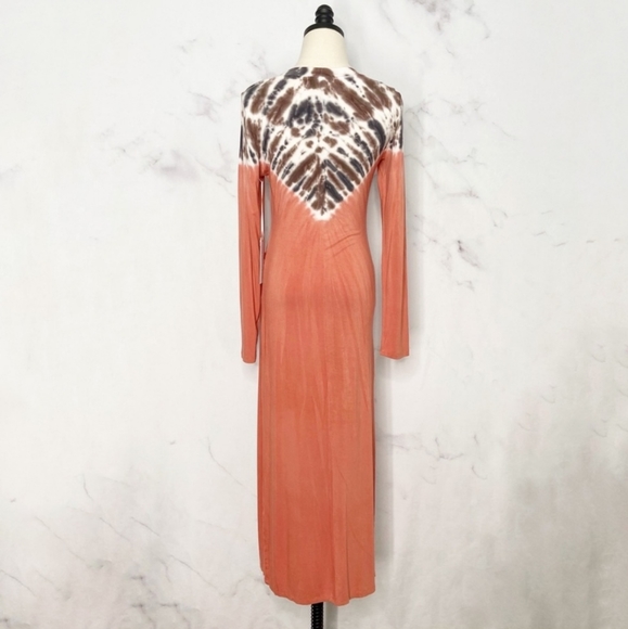 Young Fabulous & Broke Bennet Tie Dye Maxi Dress NWT - Picture 10 of 13